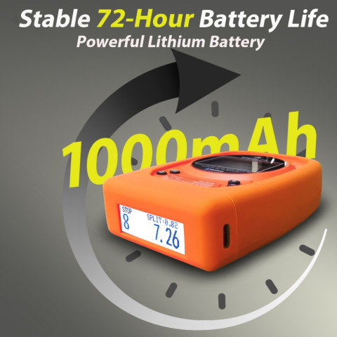 SPECIALPIE เครื่องจับเวลายิงปืน (Shot Timer) สำหรับ IPSC พร้อมหน้าจอแสดงผลสองด้าน เหมาะสำหรับนักยิงปืน Image6