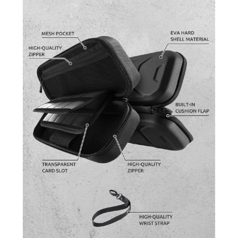 Mumba Switch Carrying Case, [Plus Edition] Portable Protective Travel Handbag for Blade / Battle Case Image3