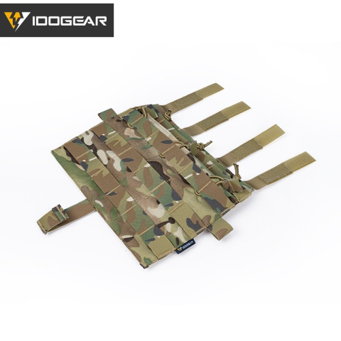 Idogear แผง MOLLE แบบยุทธวิธี ถอดได้ กระเป๋ามีเดียทริปเปิล สำหรับ AVS JPC2.0 แผงหน้าเสื้อเชิ้ต 3579 Image2