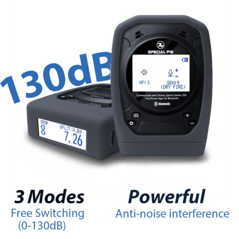 SPECIALPIE เครื่องจับเวลายิงปืน (Shot Timer) สำหรับ IPSC พร้อมหน้าจอแสดงผลสองด้าน เหมาะสำหรับนักยิงปืน Image3