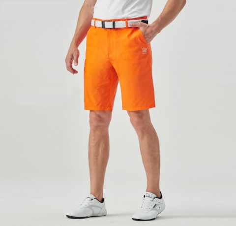 กางเกงกอล์ฟขาสั้น ผู้ชาย มี 5 สี ขาว/ดำ/กรม/เขียว/ส้ม  รหัส AW-010 Image1