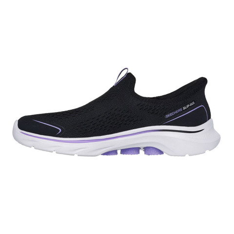 Skechers สเก็ตเชอร์ส รองเท้าผู้หญิง Women GOwalk 7 GOwalk Shoes - 125242-BKLV - Air-Cooled Memory Foam Image4