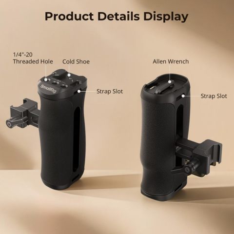 Smallrig Mini NATO ที่จับด้านข้าง/ที่จับด้านข้างพร้อมสกรู 1/4" -20 #4840 #4756 Image5