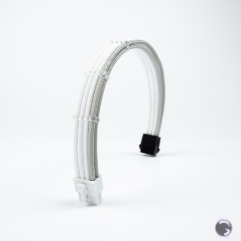 สายถักแต่งคอม [สีเทาอ่อน-ขาว] [ExtensionSleeveCables] [รับประกัน 1 ปี] Image5