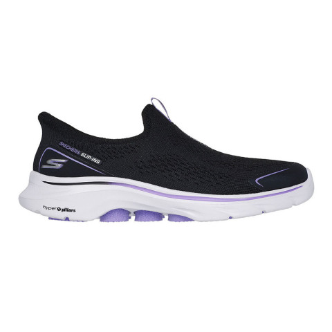 Skechers สเก็ตเชอร์ส รองเท้าผู้หญิง Women GOwalk 7 GOwalk Shoes - 125242-BKLV - Air-Cooled Memory Foam Image5