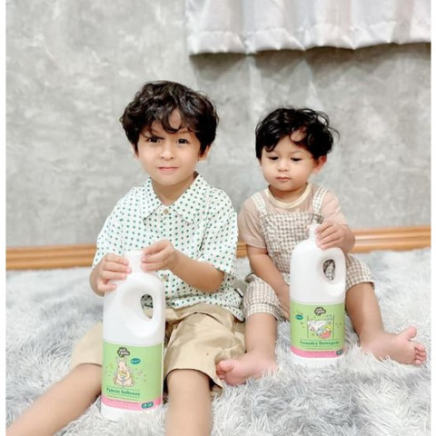 น้ำยาซักผ้าสำหรับเสื้อผ้าเด็ก Just Gentle Laundry Detergent๋ Image5