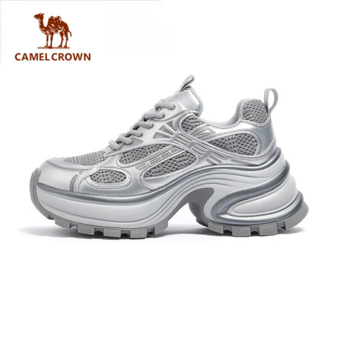 CAMEL CROWN รองเท้า Chuckty สตรี ดีไซน์ chunky sole เพิ่มความสูงให้คุณ Image1