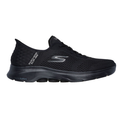 Skechers สเก็ตเชอร์ส รองเท้าผู้ชาย Men GOwalk 7 GOwalk Shoes - 216648-BBK - Air-Cooled Memory Foam Image6