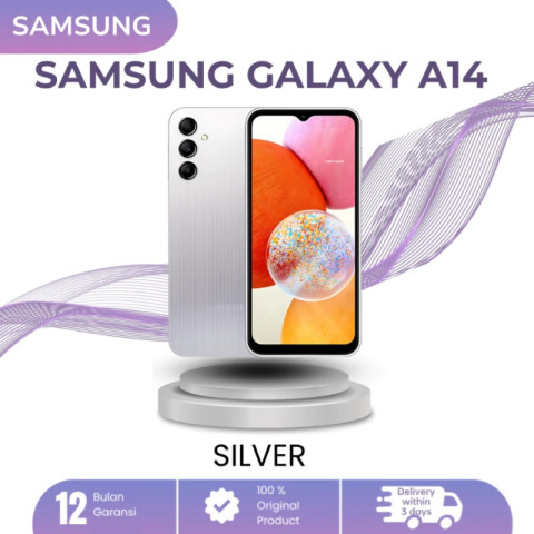 [สต๊อกพร้อมส่ง] Samsung Galaxy A14  (6/128GB) 6.6 นิ้วหน้าจอขนาดใหญ่  แบตเตอรี่ 5000 mAh 1 ปีฟรีอุปกรณ์เสริมครบชุดแบ Image5