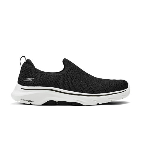 Skechers สเก็ตเชอร์ส รองเท้าผู้หญิง Women GOwalk 7 GOwalk Shoes - 125204-BKW - Air-Cooled Goga Mat Image5
