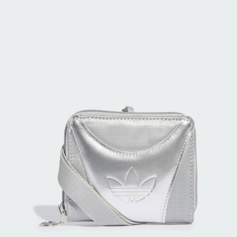 adidas Lifestyle Neck Pouch Unisex Silver JX5177 Image1