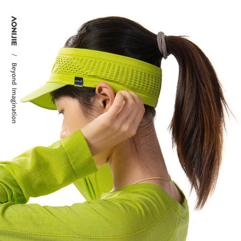 Aonijie E4619 หมวกวิ่ง พับได้ เบาพิเศษ กันแดด วิ่ง แห้งเร็ว สําหรับกอล์ฟ ขี่จักรยาน เทรล มาราธอน Image5