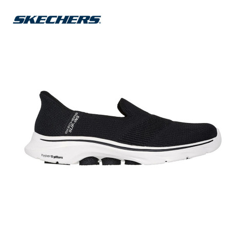 Skechers สเก็ตเชอร์ส รองเท้าผู้หญิง Women GOwalk 7 GOwalk Shoes - 125258-BKW - Air-Cooled Memory Foam Image1