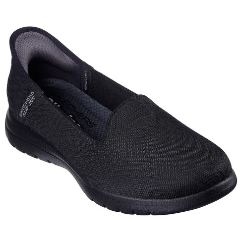 Skechers สเก็ตเชอร์ส รองเท้าผู้หญิง Women Slip-ins On-The-Go Flex Clover Walking Shoes - 138182-BBK Image2