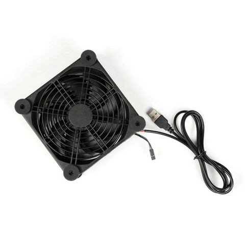 Fosi USB Cooling Fan พัดลมระบายความร้อน 125 มม. ช่วยให้ระบายความร้อนได้อย่างมีประสิทธิภาพ Image2