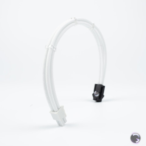 สายถักแต่งคอม [สีเทาอ่อน-ขาว] [ExtensionSleeveCables] [รับประกัน 1 ปี] Image3