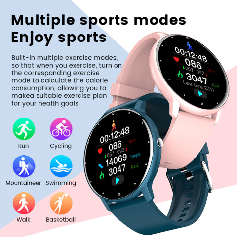 SAMSUNG smart watch 2025 ใหม่ นาฬิกาสมาร์ทwatch สมาร์ทวอทช์ แท้  กันน้ำ IP67 รองรับ Android iOS เครื่องวัดอัตราการเต้นของหัวใจ Image4
