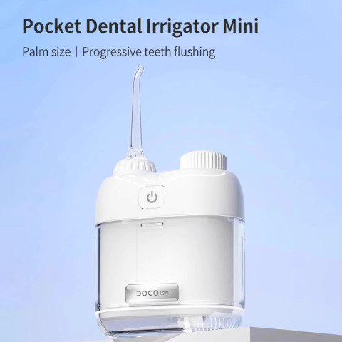 DOCO LAB Portable Mini Oral Irrigator Dental Teeth Water Flosser ไหมขัดฟันพลังน้ำ เครื่องทำความสะอาดฟันระบบไฟฟ้า Image5