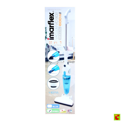 อิมาร์เฟล็กซ์ เครื่องดูดฝุ่น 2 อิน 1 แบบด้ามจับ (ปรับแบบมือถือได้) รุ่น VC-902 คละสี Image6