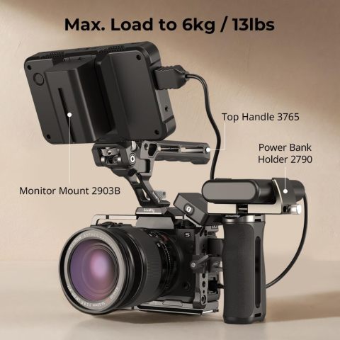 Smallrig Mini NATO ที่จับด้านข้าง/ที่จับด้านข้างพร้อมสกรู 1/4" -20 #4840 #4756 Image6