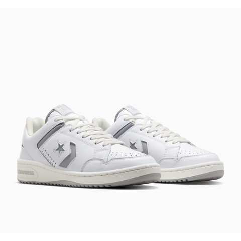 CONVERSE รองเท้า WEAPON SEASONAL COLOR LEATHER OX WHITE/GREY ผู้ชาย A12335CM_H4WTGY Image4