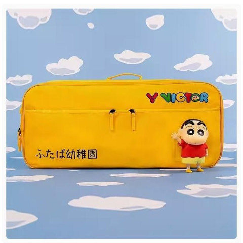 Wickdo VICTOR Victory BR5601CS กระเป๋าแบดมินตันแบบเป้สะพายหลัง ลาย Shinn Chan ขนาดใหญ่ สำหรับกีฬามัลติฟังก์ชั่น Image3