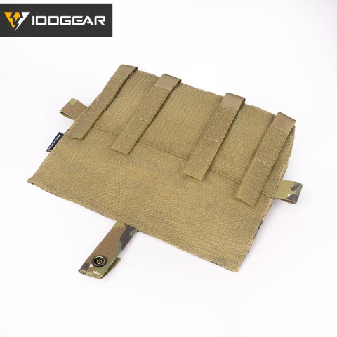 Idogear แผง MOLLE แบบยุทธวิธี ถอดได้ กระเป๋ามีเดียทริปเปิล สำหรับ AVS JPC2.0 แผงหน้าเสื้อเชิ้ต 3579 Image3