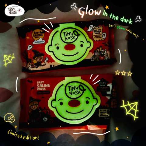 Tinynose (ไทนี่โนส ทิชชู่เปียกสูตรน้ำเกลือ) แพ็ค 50 แผ่น แบบยกลัง แบบไม่มีกลิ่น รุ่น Limited Edition จำนวน 12 ซอง Image5