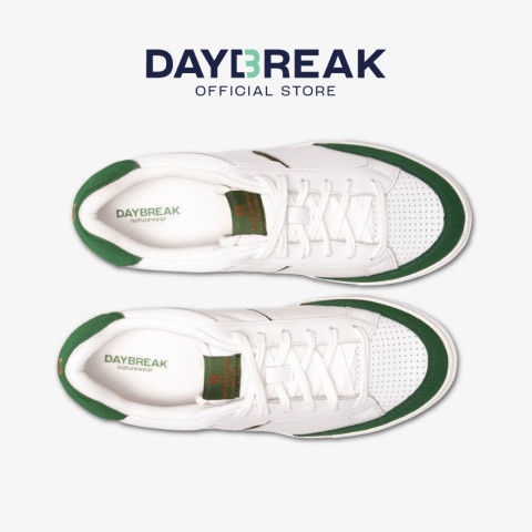 Daybreak Delicia สีเขียว รองเท้าขาว หนังแท้ พรีเมียม ผู้ชาย ผู้หญิง Image3