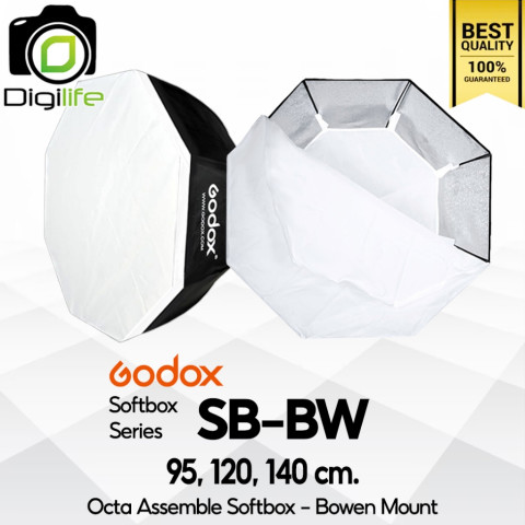 Godox Softbox SB-BW 95, SB-BW 120, SB-BW 140 cm. Octa Assemble Softbox - Bowen Mount / Digilife Thailand Image1