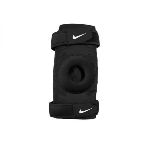 NIKE ปลอกรัดหัวเข่า PRO OPEN KNEE STRAP SLEEVE | BLACK/WHITE Image5