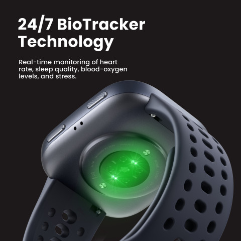 [Hot Item] Amazfit Bip 6 46mm Smartwatch หน้าจอใหญ่พร้อม GPS แม่นยำและโหมดกีฬา 140+ BioTracker™ ตรวจจับสุขภาพ 24 ชม. Image5
