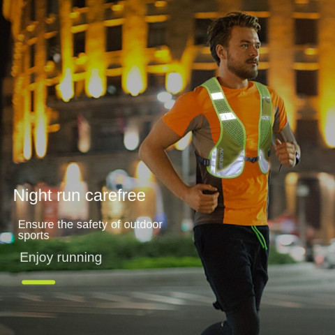 Aonijie E884 กระเป๋าเป้สะพายหลัง สะท้อนแสง 5 ลิตร สําหรับขวดน้ํา 250 มล. Image3