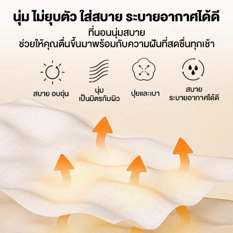 NEALMALL ท็อปเปอร์ใยหนา (ถึงมือลูกค้า 3-4นิ้ว) 3.5ฟุต/5ฟุต/6ฟุต นุ่มนอนสบาย topper ทอปเปอร์ Topper Image5