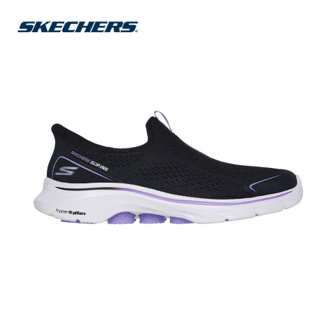 Skechers สเก็ตเชอร์ส รองเท้าผู้หญิง Women GOwalk 7 GOwalk Shoes - 125242-BKLV - Air-Cooled Memory Foam Image1