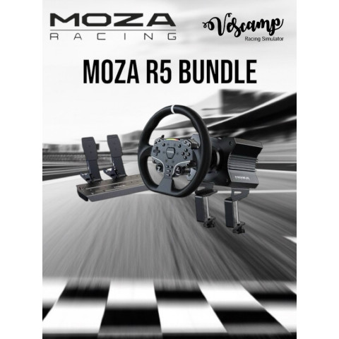 Moza R5 Bundle ชุดพวงมาลัย รุ่น MZ-RS20 R5 รองรับ PC Image5