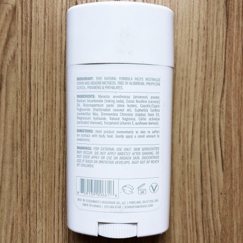 Schmidts® Charcoal + Magnesium Natural Deodorant โรลออนสติ๊ก ระงับกลิ่นกายจากธรรมชาติ สูตรถ่าน แมกนีเซียม Image2