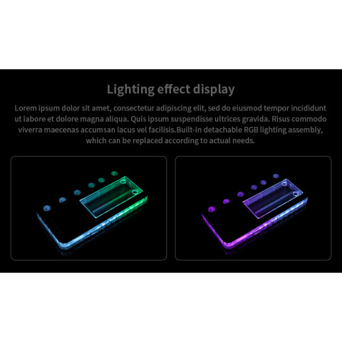 BARROW Distroplate DC17-SDB ปั้มติดถังพักน้ำ ขนาด 120/240/360mm Universal Integrated Waterway Board Image5