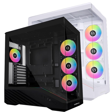 Lian Li Vector V100 RGB Mid-tower Case (Black/White) Image1