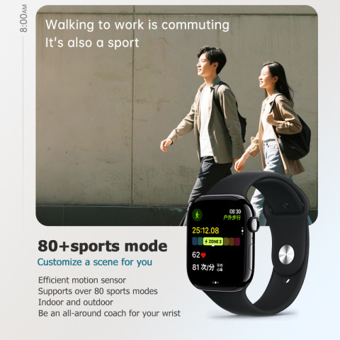 [ที่ได้รับอนุญาตอย่างเป็นทางการ] ดิสนีย์มิกกี้เพื่อสุขภาพนาฬิกาสมาร์ทน้ําตาลในเลือดที่แม่นยําเลือดออกซิเจนอัตราการเต้นหัวใจการตรวจสอบการนอนหลับ80+โหมดกีฬาโลหะร่างกายหน้าจอขนาดใหญ่ข้อมือจ่ายเงินAIผู้ Image2