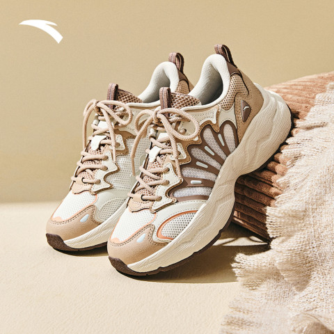 ANTA METEO 3 Women รองเท้าลำลองผู้หญิง Chunky Trendy Height-Increasing Sports Shoes 1225C8851 Official Store Image3