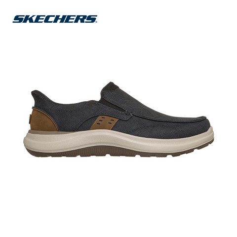 Skechers สเก็ตเชอร์ส รองเท้าผู้ชาย Men Slip-ins USA Altman Murdock Shoes - 205739-DKNV Air-Cooled Memory Foam Image1