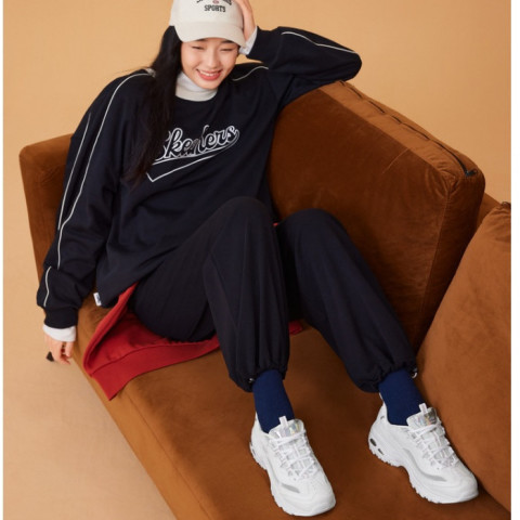 Skechers สเก็ตเชอร์ส รองเท้าผู้หญิง Women Online Exclusive D'lites Sport Shoes - 66666200-WHT Air-Cooled Memory Foam Image2