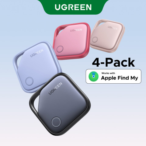 UGREEN Smart Tag GPS Tracker Bluetooth5.0 ซ้าย-Behind Remind เปลี่ยนแบตเตอรี่ Smart Finder สําหรับ iPhone/iPad/Mac Image1