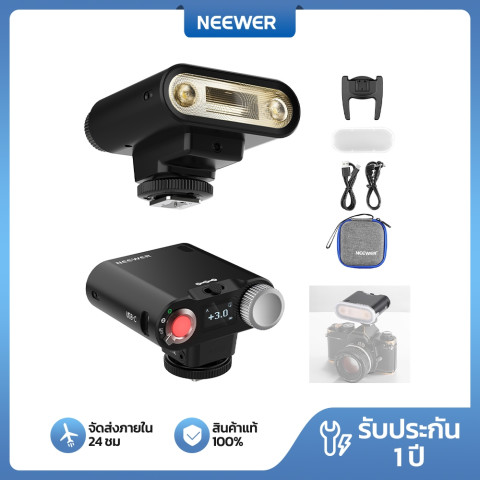 แฟลชกล้อง NEEWER Z160 พร้อมโหมดอัตโนมัติและคู่มือ & 1100mAh ในตัวแบตเตอรี่ Image1