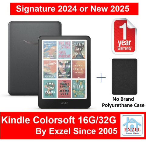 Amazon Kindle Colorsoft Signature Edition 32G: 2024 OR 16G: 2025 OR Kids | 1 Yr Warranty | BKK Fast Ship + Optional Case Image1