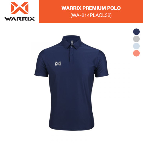 เสื้อกอล์ฟ Warrix Premium Polo ใส่ได้ทั้งหญิงและชาย WA-214PLACL32 Image2