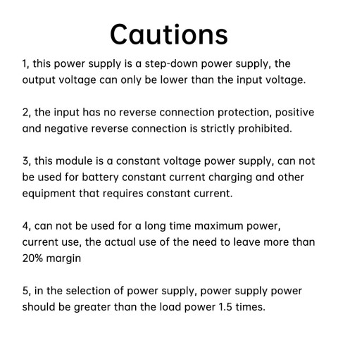 Step-Down Module 1500W DC15-90 ถึง DC2.5-72V Power Supply Module 50A สำหรับรถไฟฟ้า/พลังงานแสงอาทิตย์ Image8