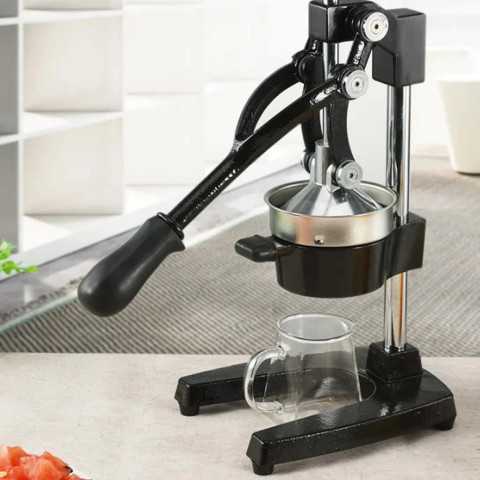 เครื่องคั้นน้ําผลไม้ด้วยตนเองเชิงพาณิชย์ Lemon Orange squeezer ผลไม้กด Citrus Juicer HeavyDuty Vortex คุณภาพสูง Image5