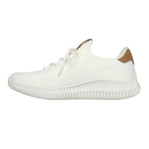 Skechers สเก็ตเชอร์ส รองเท้าผู้ชาย Men Online Exclusive Bobs Geo Bobs Shoes - 118173-OFWT - Memory Foam Image4